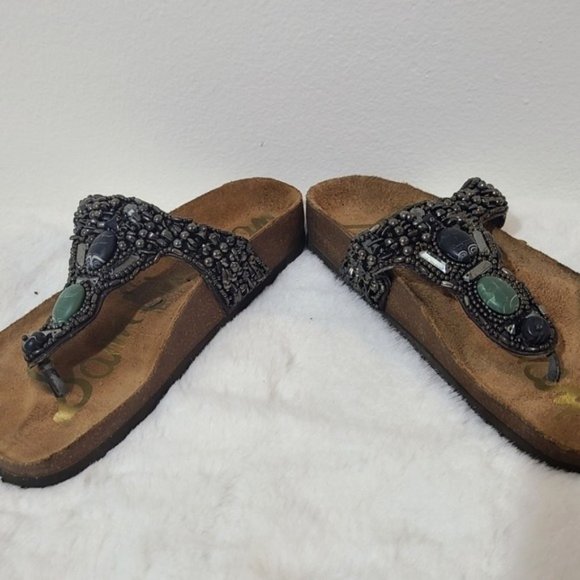 Sam edelman Rhinestone Sandals Leather, size - Picture 5 of 10